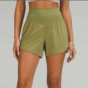 Lululemon Nulu Mesh High-Rise Shorts